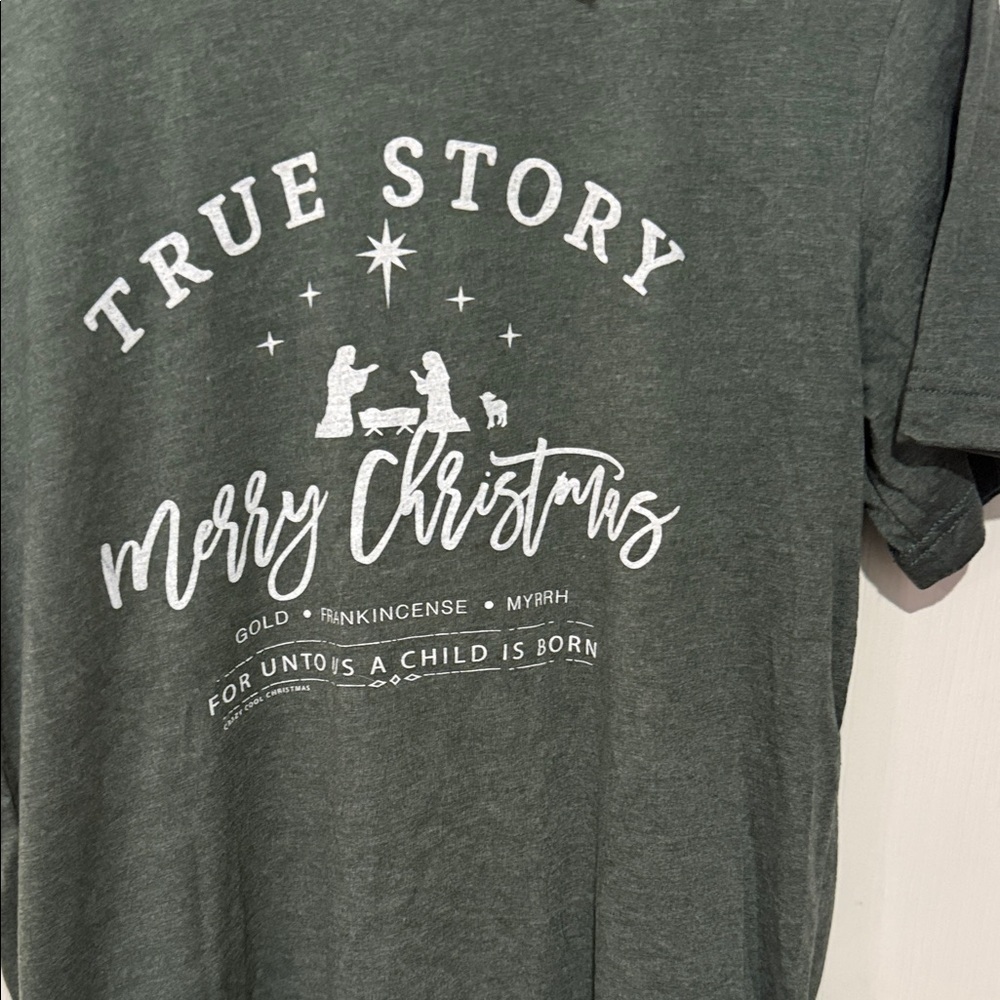 Bella Canvas Gray T-Shirt - Picture 1 of 6